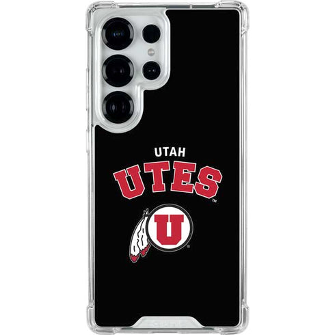 University of Utah Utes Logo Galaxy S25 Ultra Clear Case
